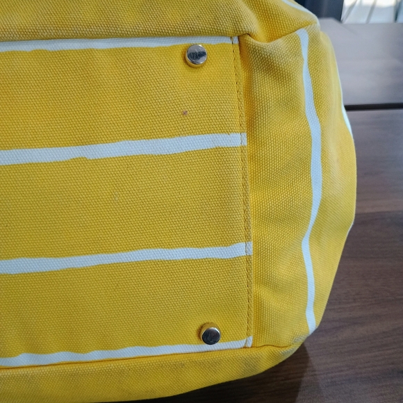 Kate Spade Yellow Striped Women's Bag - Picture 8 of 10